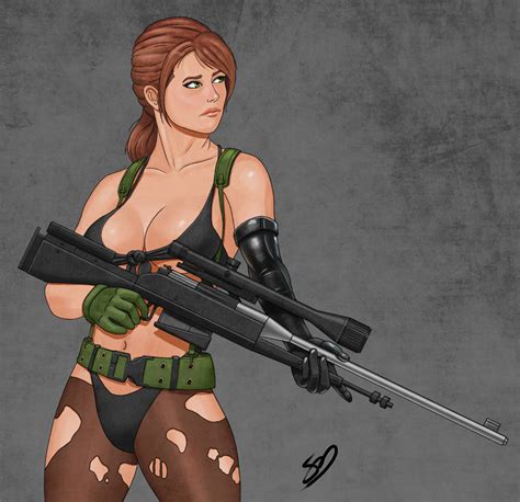 Quiet Metal Gear Solid Phantom Pain fan art by Learningasidraw on DeviantArt