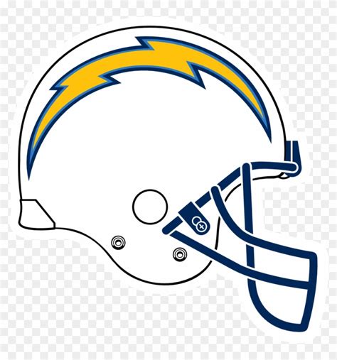 Download Los Angeles Chargers Helmet Logo Clipart Png Download - PikPng