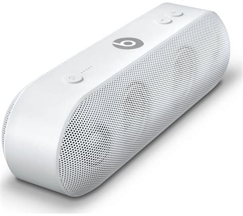 BEATS Pill+ Portable Bluetooth Wireless Speaker - White Deals | PC World