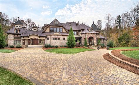 $2.6 Million French Country Mansion In Weddington, NC | French country estate, French country ...