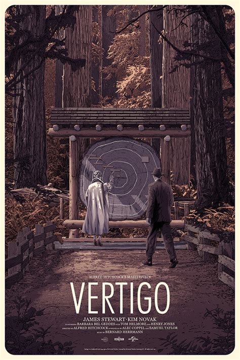 Vertigo by Matthew Woodson - Home of the Alternative Movie Poster -AMP-