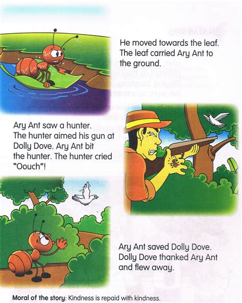 English Bee Learning Corner: The ant and the dove