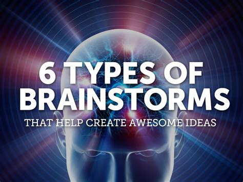 6 Types of Brainstorms that Help Create Awesome Ideas