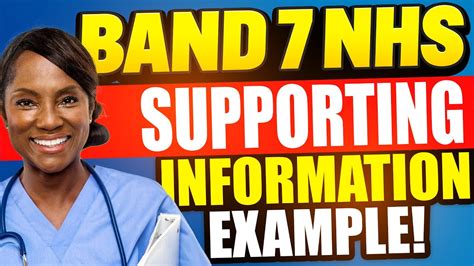 NHS BAND 7 SUPPORTING INFORMATION EXAMPLES (NHS Band 7 Application Form ...