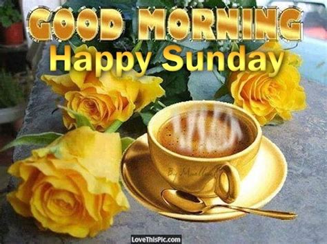 Good Morning Sunday Coffee Pictures, Photos, and Images for Facebook, Tumblr, Pinterest, and Twitter