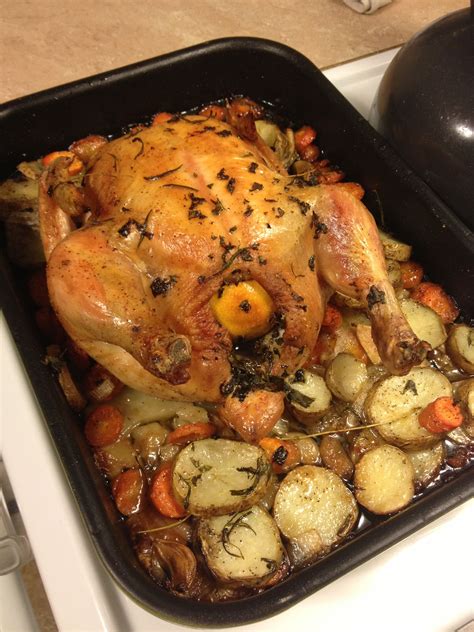 Roast Chicken via Jamie Oliver Food Revolution cook book | Roast chicken recipes, Best roasted ...