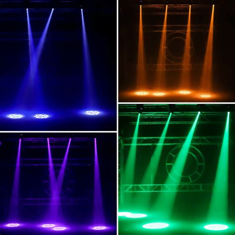 120W RGBW Moving Head Stage Lighting LED Beam DJ Disco Party Club Show Light DMX | eBay