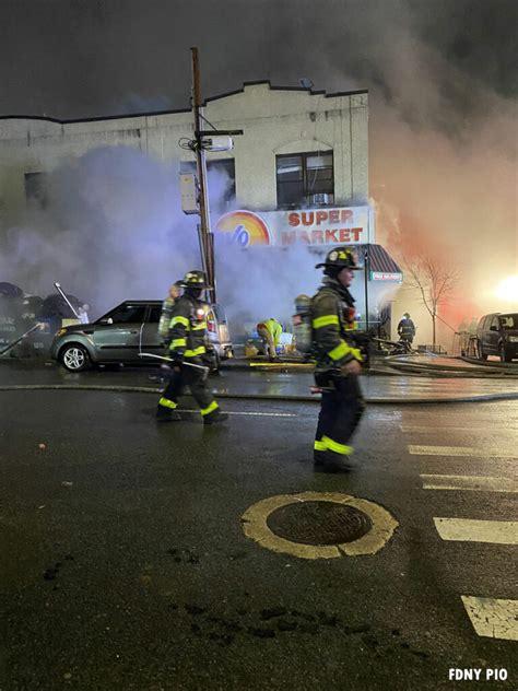 FDNY Firefighters Injured After Four-Alarm Bronx Fire - Fire ...