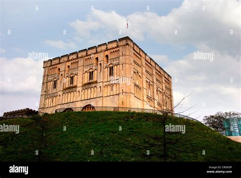 Norwich Castle and keep Stock Photo - Alamy