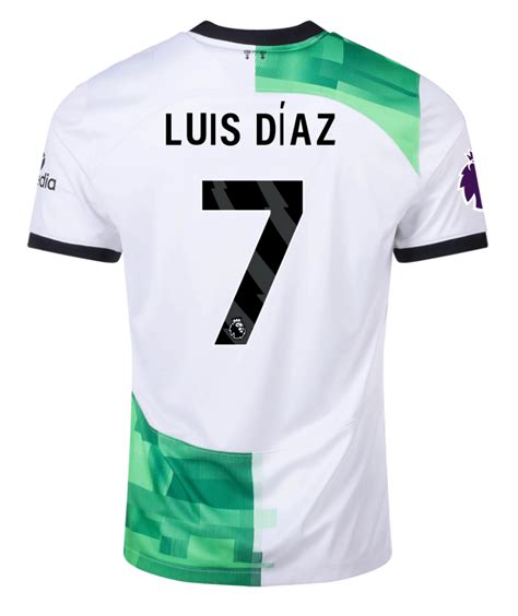 Luis Díaz Liverpool 23/24 Away Jersey - SoccerArmor