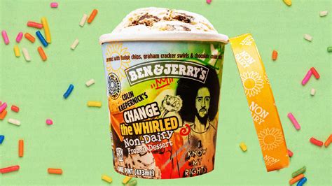 Ben & Jerry's launches Colin Kaepernick's Change the Whirled