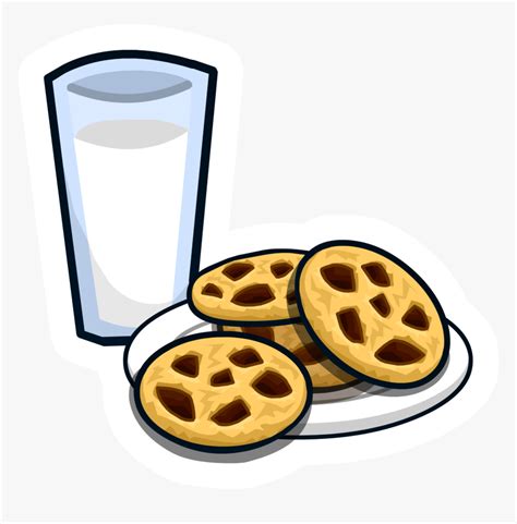 Milk And Cookies Png - Cookies And Milk Clipart, Transparent Png , Transparent Png Image - PNGitem