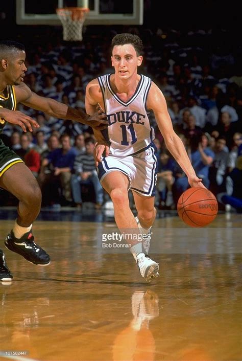 Duke Bobby Hurley in action vs UNC Charlotte at Cameron Indoor... | College basketball players ...