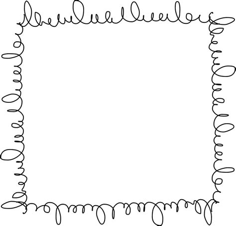 Clipart frame doodle, Clipart frame doodle Transparent FREE for ...