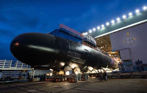 General Dynamics Electric Boat Rolls Out US Navy USS Oregon (SSN-793 ...