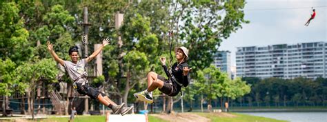 Forest Adventure Singapore’s first and only Treetop obstacle course!