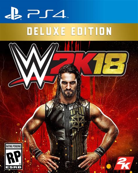 WWE 2K18 Cover Art feat. Seth Rollins | WWE 2K18 Images