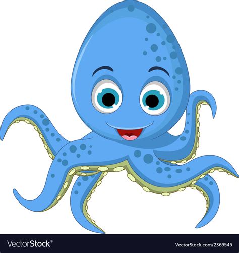 Octopus Cartoon Images, Cute octopus cartoon Royalty Free Vector Image : *download 6 images for ...