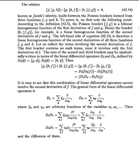 classical mechanics - Landau/Lifschitz's proof of Jacobi's identity ...