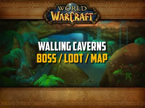 Classic WoW - Wailing Caverns Guide (Boss, Loot, Map)