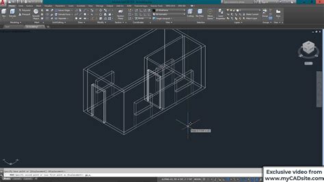 AutoCAD Tutorial Lesson 3-16 Model a 3D Building (Complete Beginners Course) - YouTube