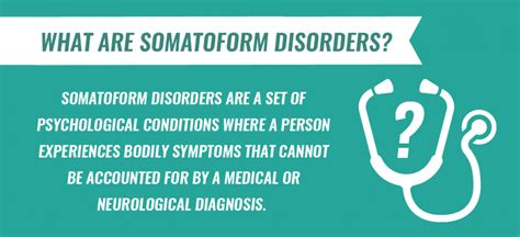 Somatoform Disorders: Types, Symptoms, Causes, and Treatment