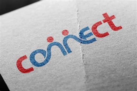 Connect - conceptual Logo design & illustration - InDesign Media pvt. ltd.