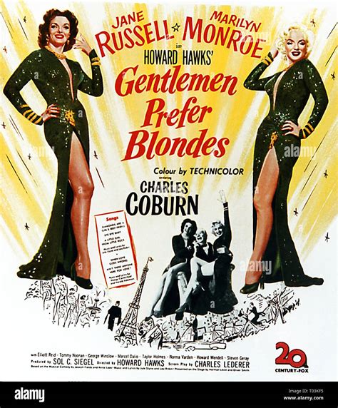 Gentlemen prefer blondes marilyn hi-res stock photography and images - Alamy