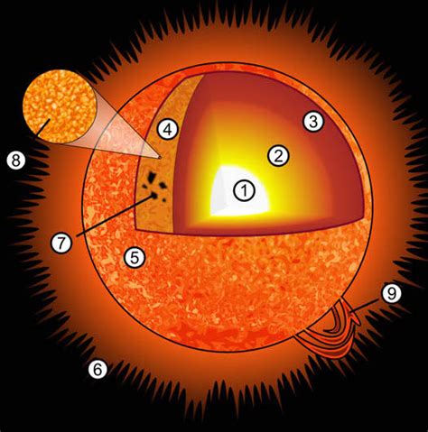 The Sun Diagram | Quizlet