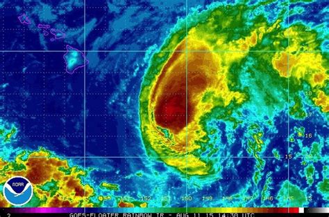 Hurricane Hilda 2015 on path for Hawaii but forecast to steadily weaken ...