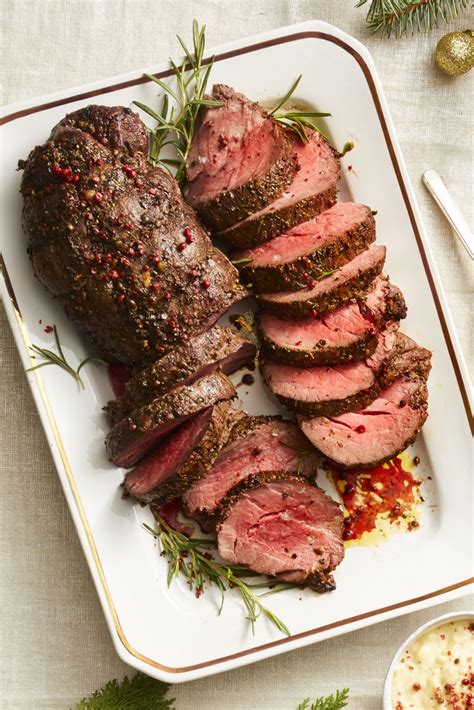 Peppercorn Beef Tenderloin | Recipe | Christmas food dinner, Beef tenderloin recipes, Christmas ...