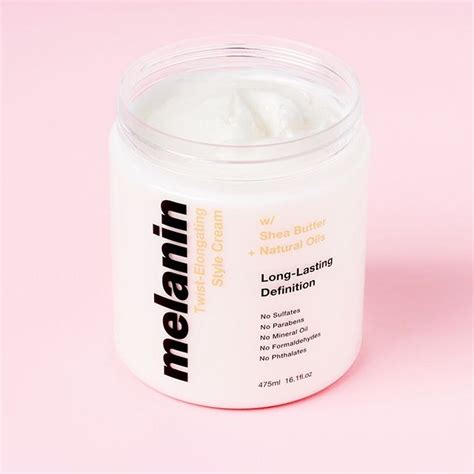 MELANIN HAIRCARE Twist-Elongating Style Cream | Natural Hair | Natural hair styles, Natural hair ...