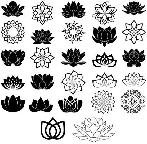 Lotus clipart silhouette, Lotus silhouette Transparent FREE for download on WebStockReview 2024