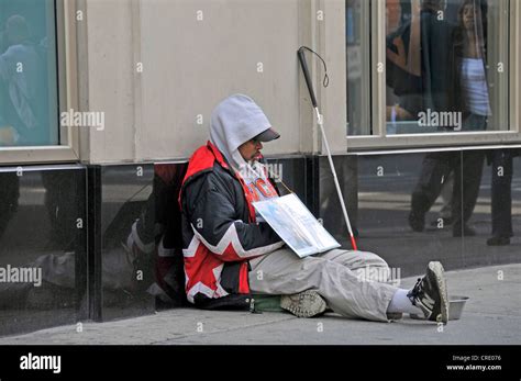 Beggar, Manhattan, New York City, USA Stock Photo, Royalty Free Image: 48865354 - Alamy