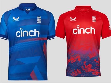 England Cricket Unveil New T20I, ODI Jersey; Design and Pattern Sends Cricket Fans Into Frenz ...