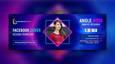 Creative Business Agency Facebook Cover Template Design – GraphicsFamily