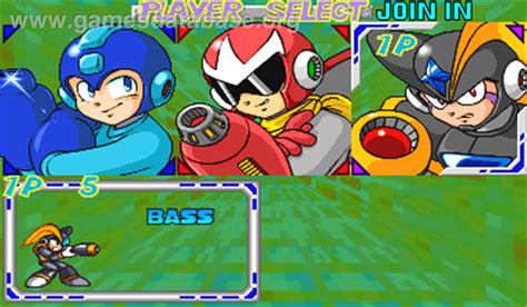 Mega Man: The Power Battle - Arcade - Artwork - Select Screen