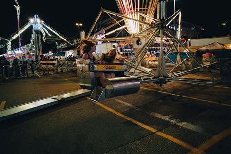 Photo of Carnival Horse Carousel at Night · Free Stock Photo