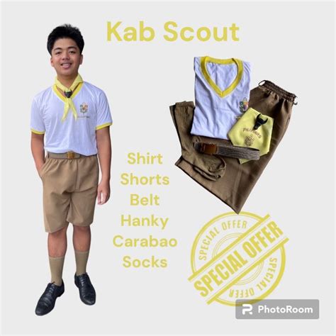 Scouting Uniform BSP Kab Scout Set ( 6 in 1 ) | Lazada PH