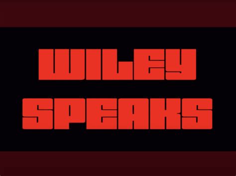 Wiley Returns With New Single "Speaks" - GRM Daily