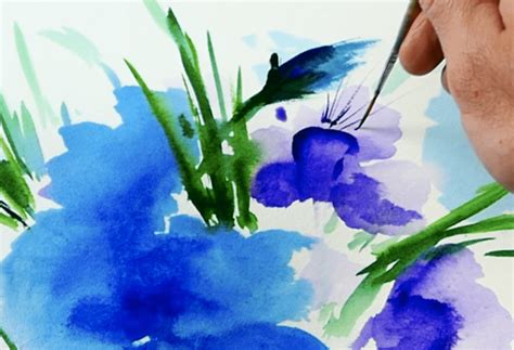 EXCLUSIVE-FLOWERS-WATERCOLOR-PAINTING-TECHNIQUES-1509 - UrArtStudio