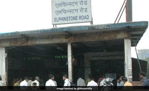 Mumbai's Elphinstone Road Station To Be Renamed As Prabhadevi