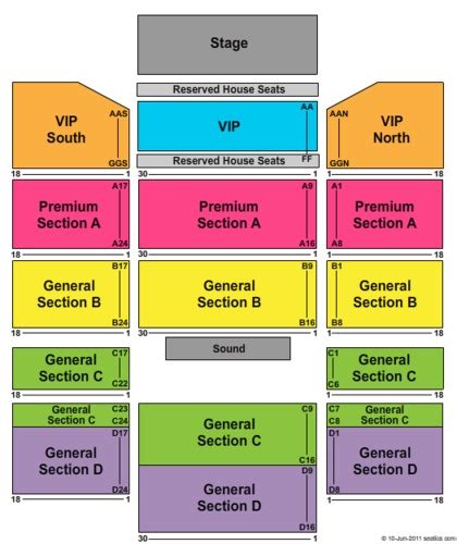 Winstar Casino Tickets and Winstar Casino Seating Charts - 2017 Winstar ...