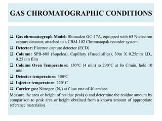 APPLICATIONS OF GAS CHROMATOGRAPHY [APPLICATIONS OF GC] BY Prof. Dr. P.RAVISANKAR. | PPT