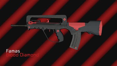 CS:GO Famas | Blood Diamond by Hanzax on DeviantArt