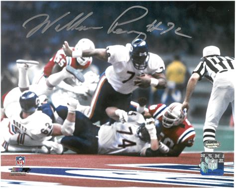 Lot Detail - William Perry Signed Chicago Bears Super Bowl XX Touchdown ...