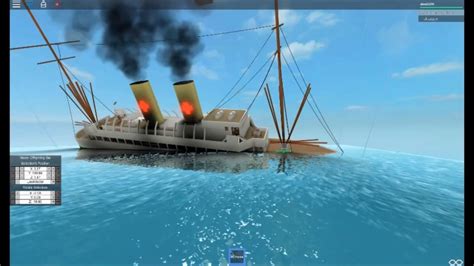 Roblox Britannic Sinking Britannic