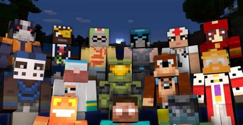 Một vài skin phổ biến trong Minecraft