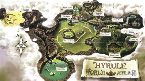 Hyrule World Historia. | Ocarina of time map, Legend of zelda, Ocarina of time