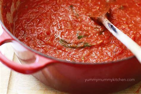 Homemade Spaghetti Sauce With Fresh Tomatoes